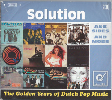 Solution (4) : The Golden Years Of Dutch Pop Music (A&B Sides And More) (2xCD, Comp)