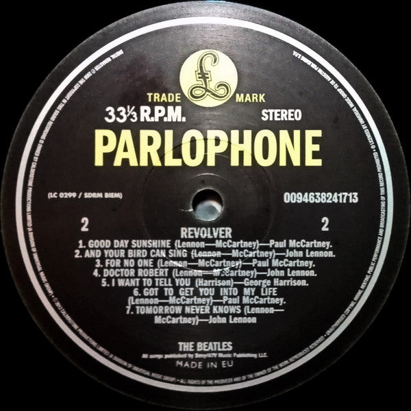 The Beatles : Revolver (LP, Album, RE, RM, 180)