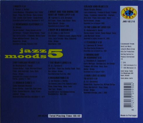 Various : Jazz Moods Volume 5 (CD, Comp)