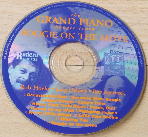 The Grand Piano Boogie Train : Boogie On The Move (CD, Album)