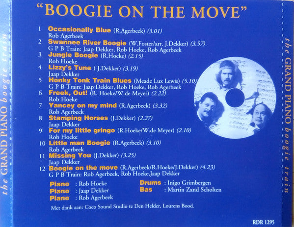 The Grand Piano Boogie Train : Boogie On The Move (CD, Album)