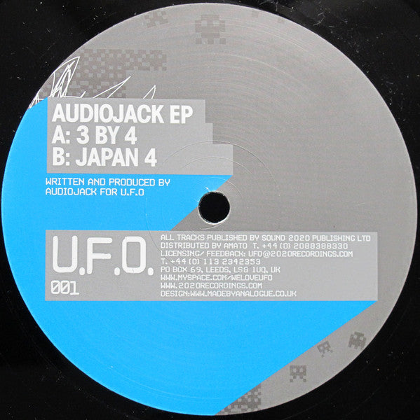 Audiojack : Audiojack EP (12", EP)