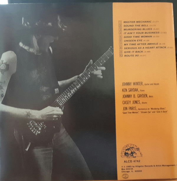 Johnny Winter : Serious Business (CD, Album, RE)
