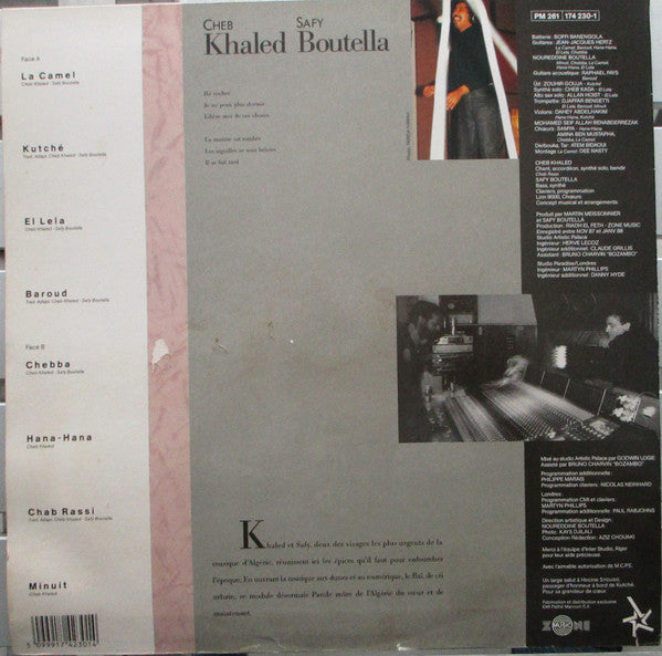 Khaled, Safy Boutella : Kutché (LP, Album)