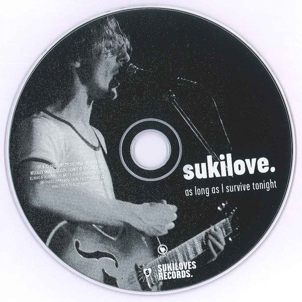 Sukilove : As Long As I Survive Tonight (CD, Single, Promo)