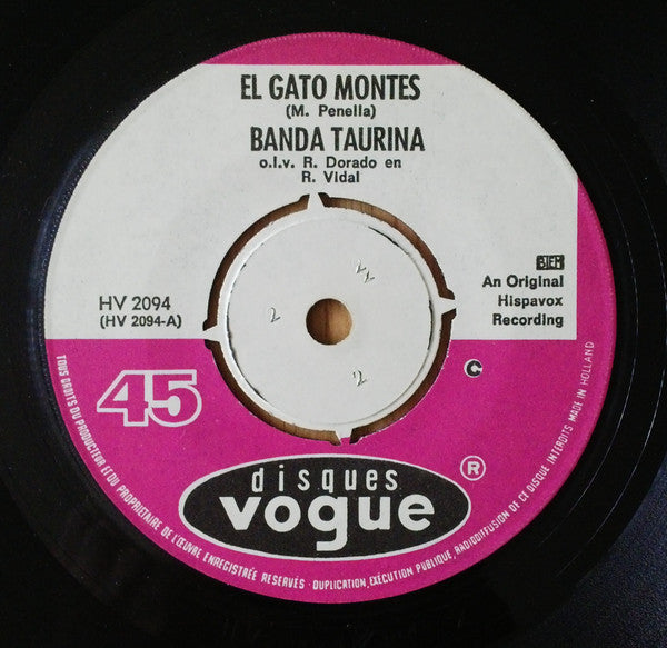 Banda Taurina : El Gato Montes (7", Single)