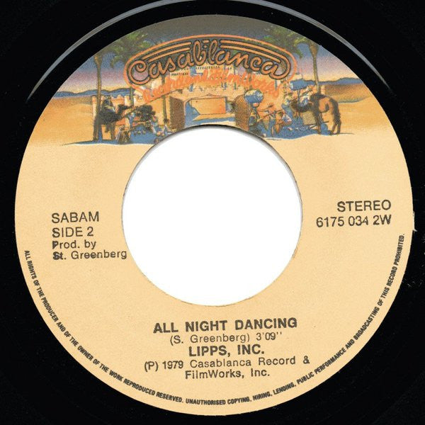 Lipps, Inc. : Funkytown (7", Single)