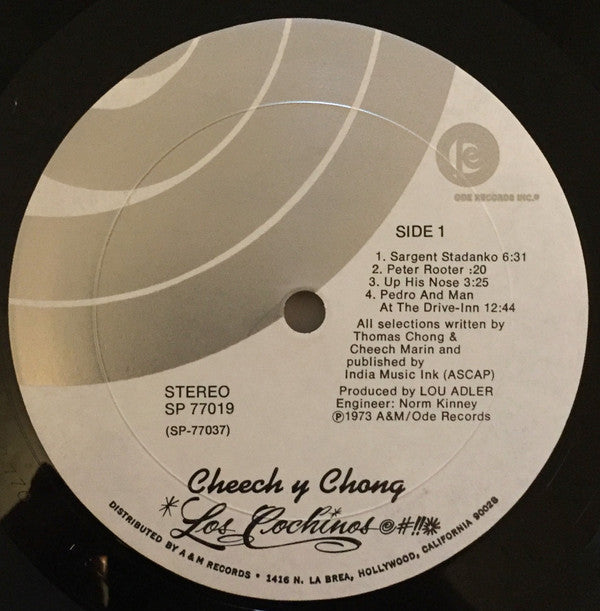 Cheech Y Chong* : Los Cochinos (LP, Album, Mon)