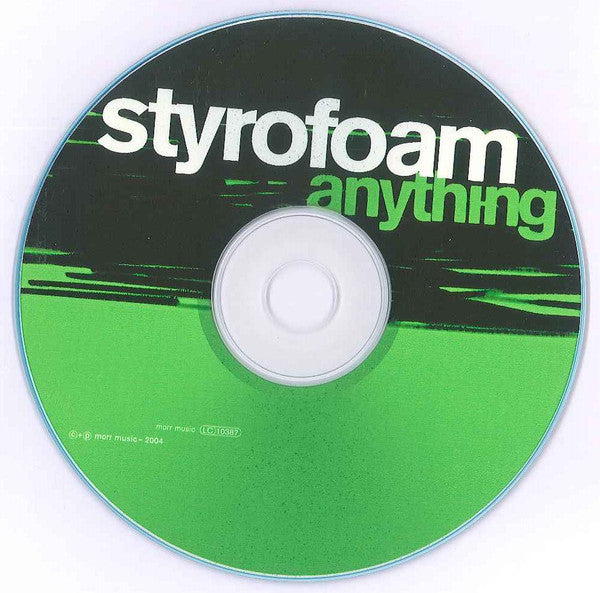 Styrofoam : Anything (CDr, Single, Promo)