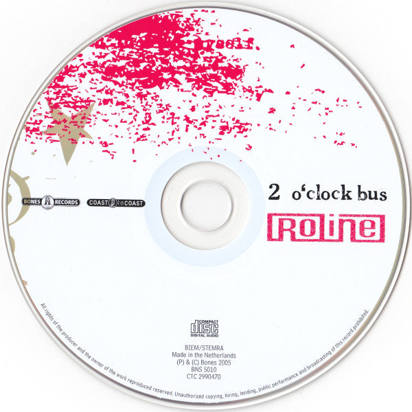 Roline : 2 O'Clock Bus (CD, Album)