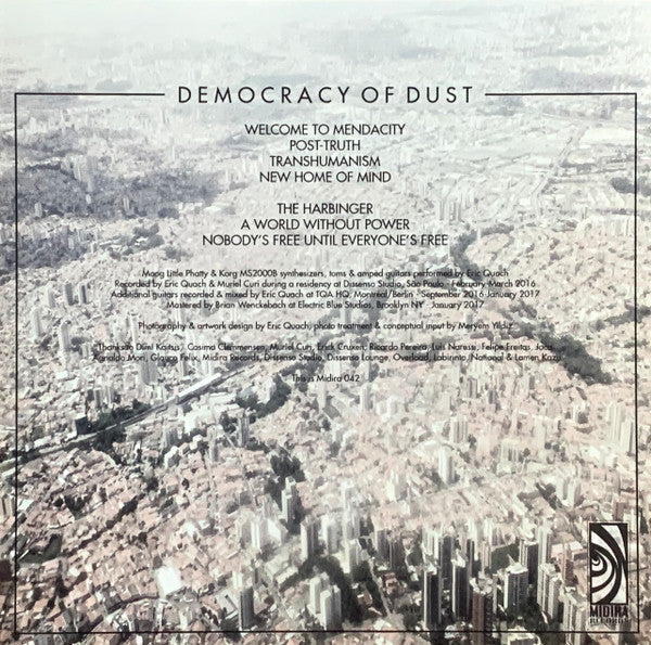 Thisquietarmy : Democracy Of Dust (LP, Album)