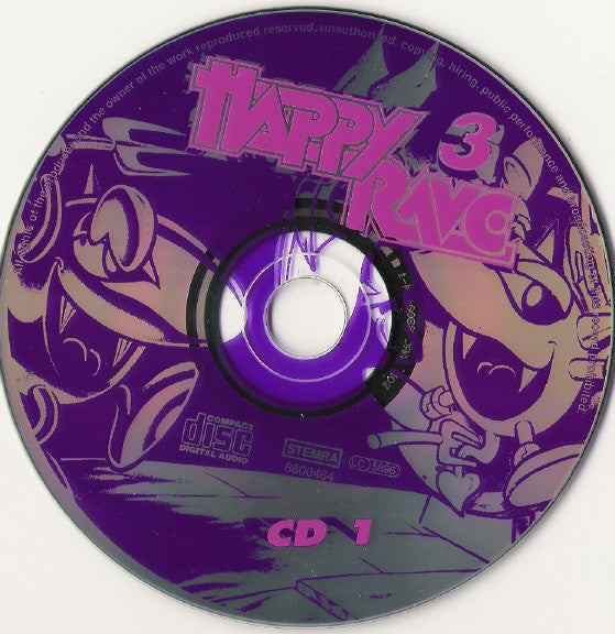 Various : Happy Rave 3 (Special German Version) (2xCD, Comp)