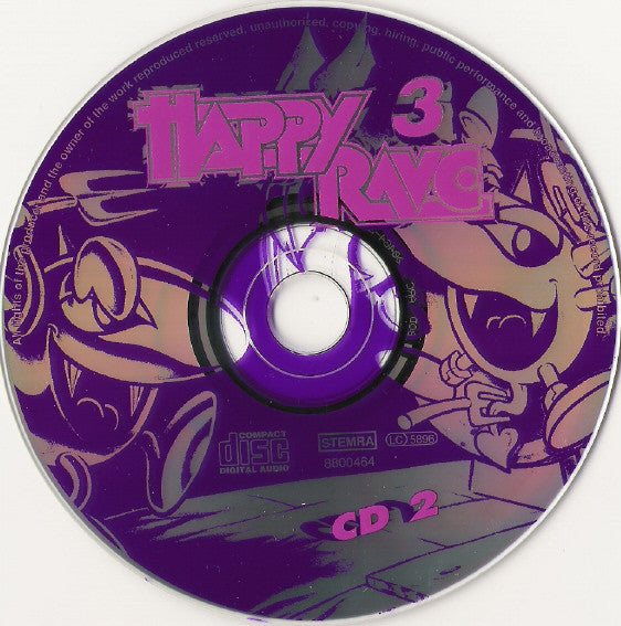 Various : Happy Rave 3 (Special German Version) (2xCD, Comp)