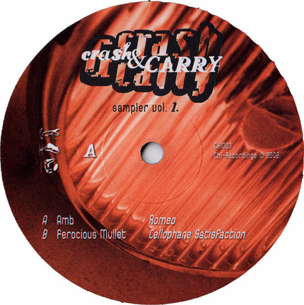 Amb / Ferocious Mullet : Crash & Carry Sampler Vol. 1. (12", Smplr)