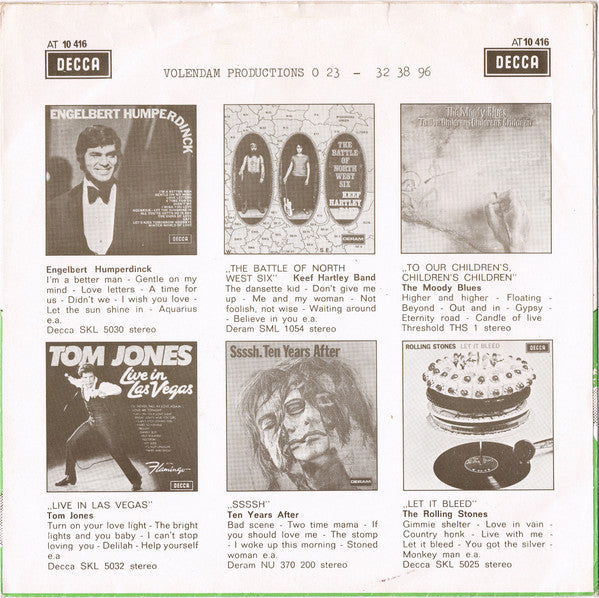 Bintangs : Travelling In The U.S.A. / Hound Is On The Run (7", Single)