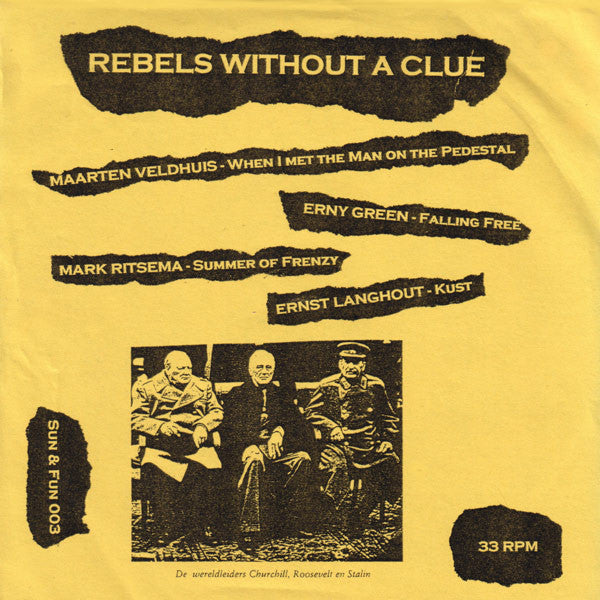 Various : Rebels Without A Clue (7", EP, Ltd)