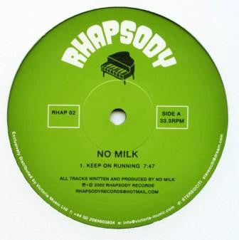 No Milk : Keep On Running (12")