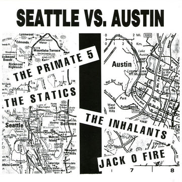 Various : Seattle vs. Austin (7", Comp)