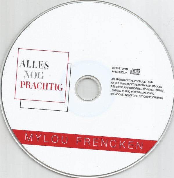 Mylou Frencken : Alles Nog Prachtig (CD, Album)