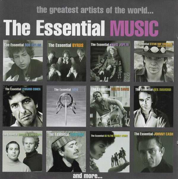 Various : The Greatest Artists Of The World... The Essential Music (CD, Comp)