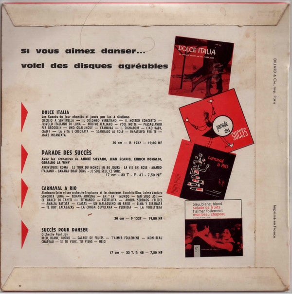 Ben (101) : Dansons à Brasilia (7", EP)