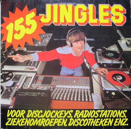 No Artist : 155 Jingles Voor Discjockeys, Radiostations, Ziekenomroepen, Discotheken Enz. (LP, Album)