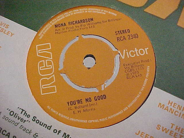 Mona Richardson : Crumbs Off The Table (7")