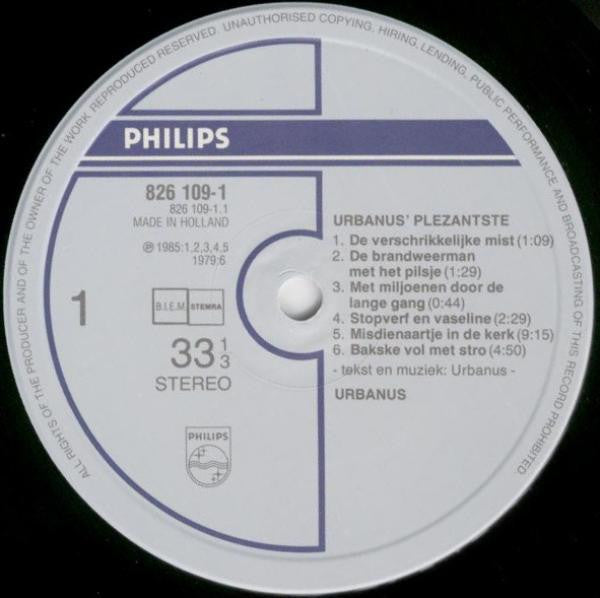 Urbanus : Urbanus' Plezantste (2xLP, Comp, Gat)