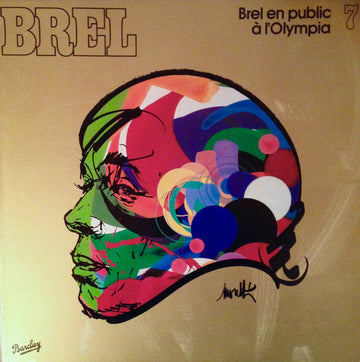 Jacques Brel : Brel En Public A L'Olympia - 1964 (LP, Album, RE, RP)