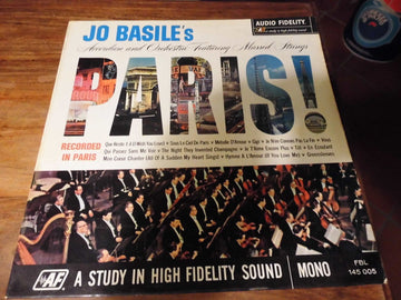 Jo Basile, Accordion And Orchestra : Paris! (LP, Mono)