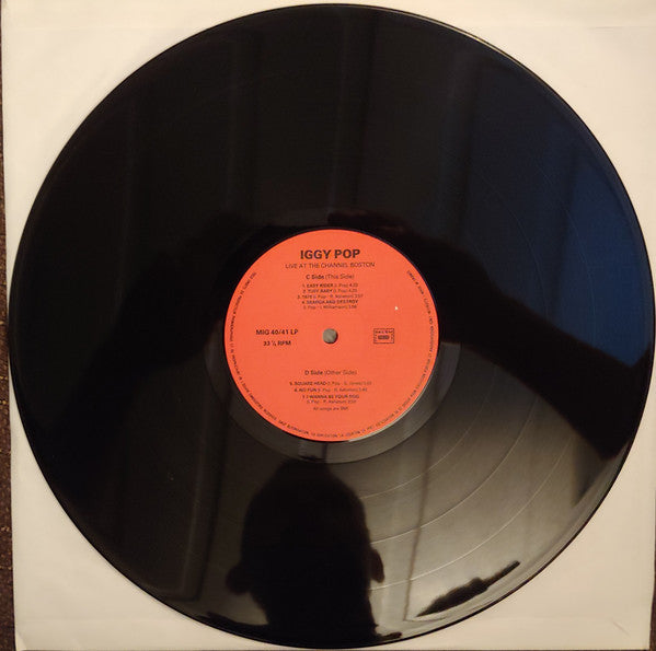 Iggy Pop : Live At The Channel, Boston M.A. 1988 (2xLP, Album)