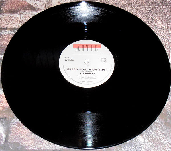 Lee Aaron : Barely Holdin' On (12")