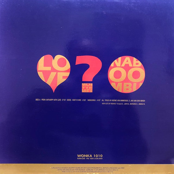 Cue : From Antwerp With Love (12")