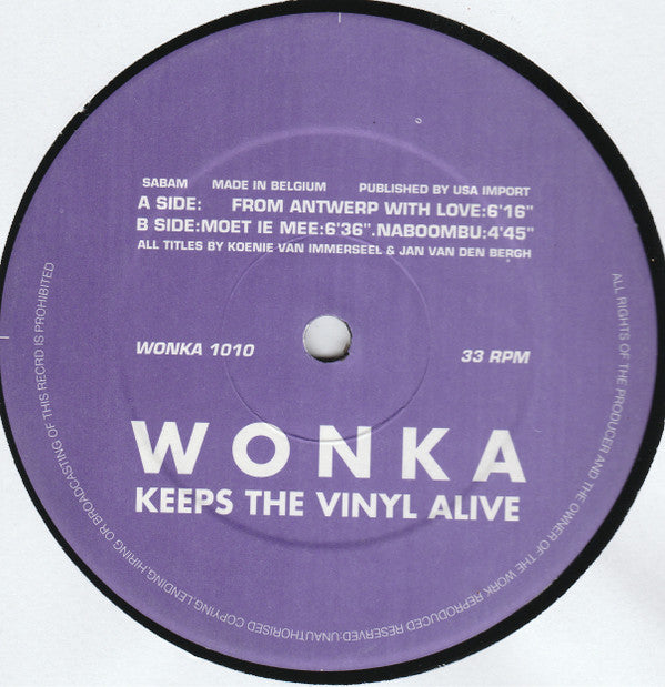 Cue : From Antwerp With Love (12")