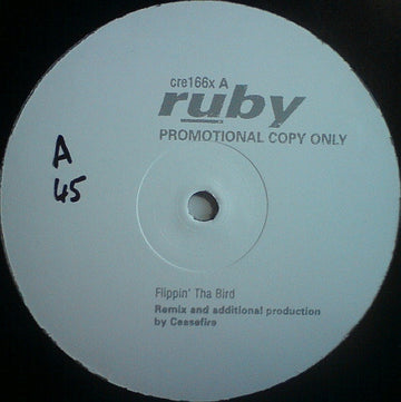 Ruby : Flippin' Tha Bird (12", Promo)