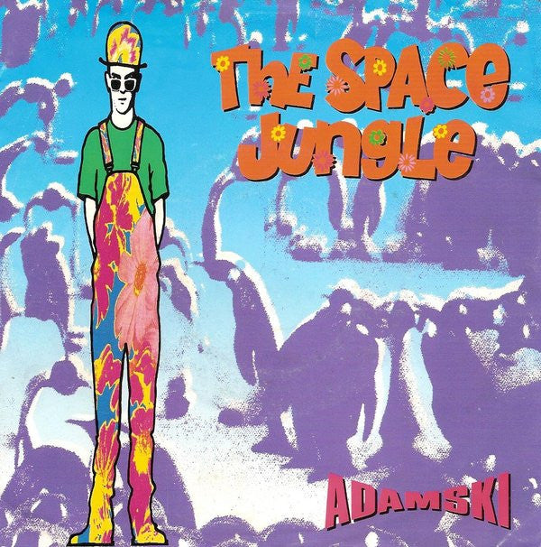 Adamski : The Space Jungle (7", Single, Sol)