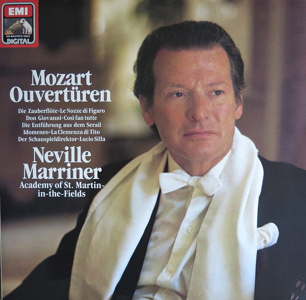 Wolfgang Amadeus Mozart, Sir Neville Marriner, The Academy Of St. Martin-in-the-Fields : Ouvertüren (LP, RE)