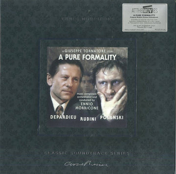 Ennio Morricone : A Pure Formality (LP, Album, Ltd, Num, RE, Cle)