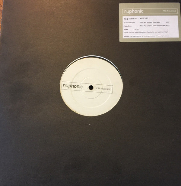FUG : Thin Air (12", TP)