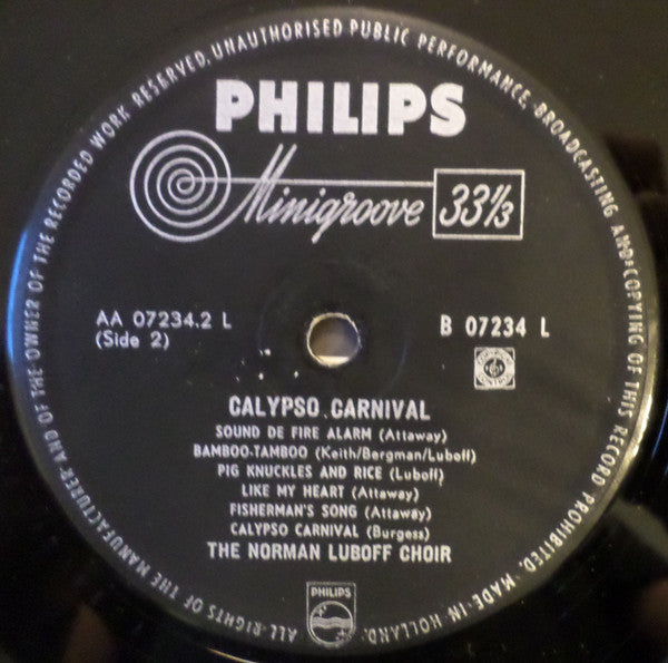 Norman Luboff Choir : Calypso Holiday (LP, Album)