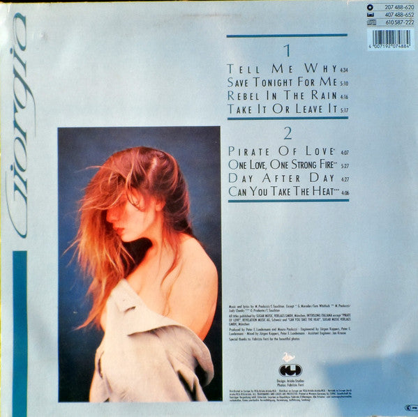 Giorgia (2) : Giorgia (LP, Album)