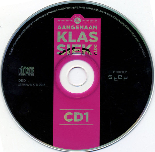 Various / Iris Hond : Aangenaam Klassiek 2012 (2xCD, Comp + CD, Bon)