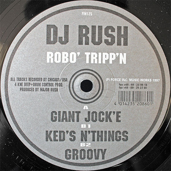 DJ Rush : Robo' Tripp'n (12")