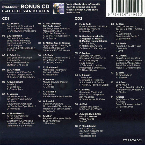 Various : Aangenaam Klassiek 2014 (3xCD, Comp)