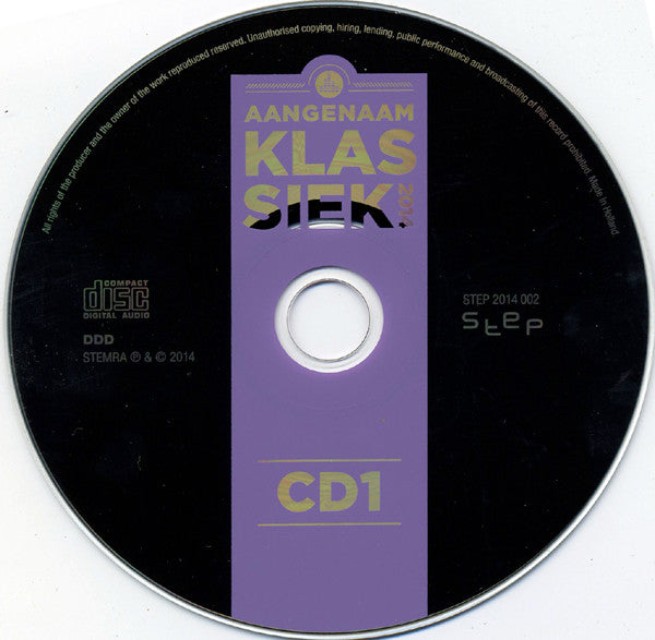 Various : Aangenaam Klassiek 2014 (3xCD, Comp)