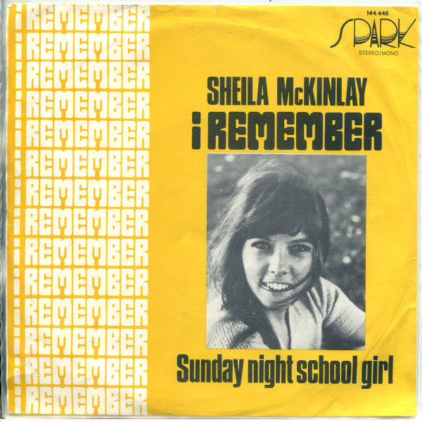 Sheila McKinlay : I Remember (7", Single, Mono)