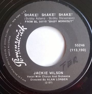 Jackie Wilson : Shake! Shake! Shake! / He's A Fool (7", Single, RE)