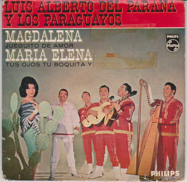 Luis Alberto Del Parana Y Los Paraguayos : Magdalena (7", EP, Mono)