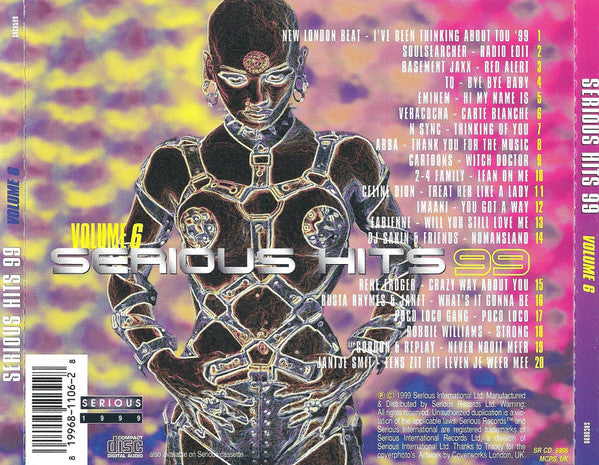 Various : Serious Hits 99 Volume 6 (CD, Comp, Unofficial)