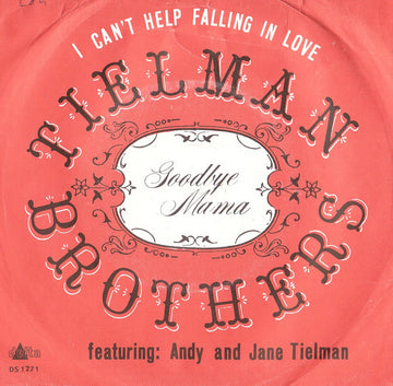 Tielman Brothers : I Can't Help Falling In Love  (7", Single)